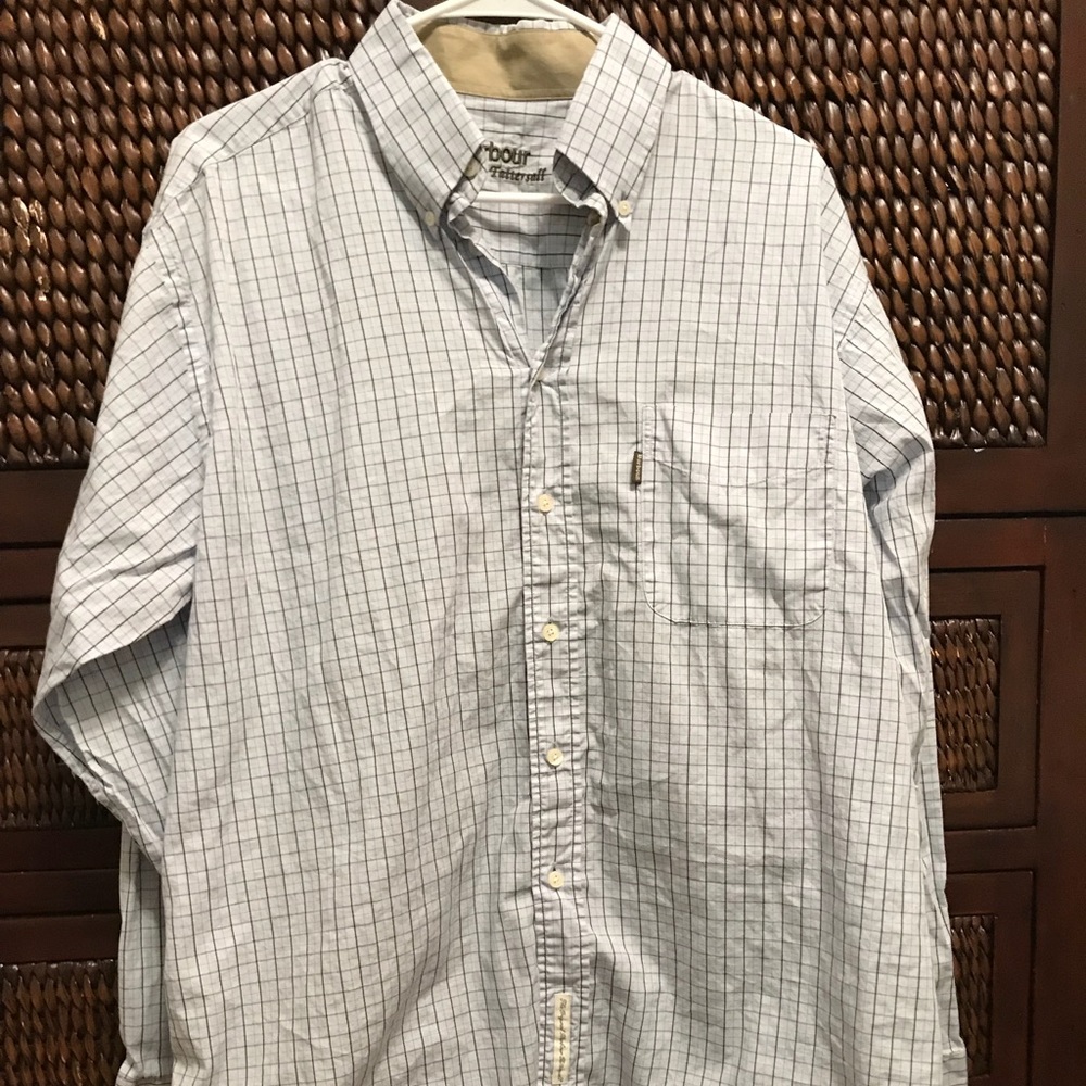 Barbour tattersall dress shirt